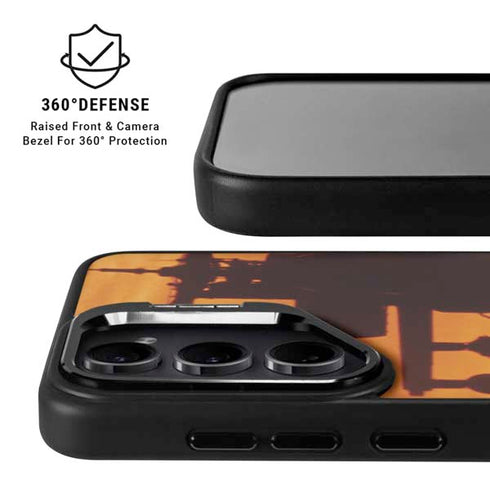 Four AH-64 Apache Helicopters Galaxy S25 Ultra Kickstand Case