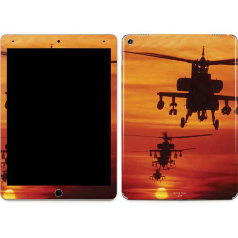Four AH-64 Apache Helicopters iPad Skins