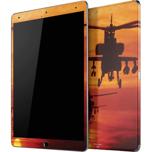 Four AH-64 Apache Helicopters iPad Skins