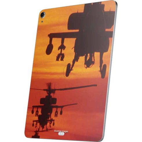 Four AH-64 Apache Helicopters Apple iPad Air Skin