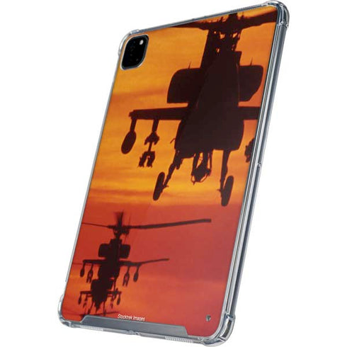 Four AH-64 Apache Helicopters iPad Cases