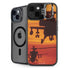 Four AH-64 Apache Helicopters iPhone 14 Kickstand Case