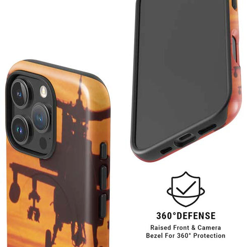 Four AH-64 Apache Helicopters iPhone 16 Pro Magsafe Impact Case