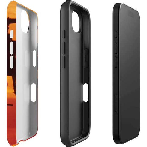 Four AH-64 Apache Helicopters iPhone 16e Impact Case