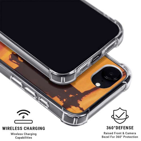 Four AH-64 Apache Helicopters iPhone 16e MagSafe Case