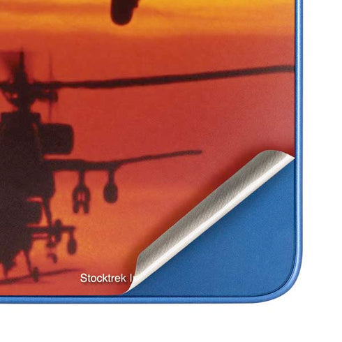 Four AH-64 Apache Helicopters Moto G Play 4G (2024) Skin