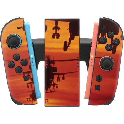 Four AH-64 Apache Helicopters Nintendo Switch 2 (2025) Joy-Con Controller Skin