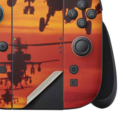 Four AH-64 Apache Helicopters Nintendo Switch 2 (2025) Joy-Con Controller Skin