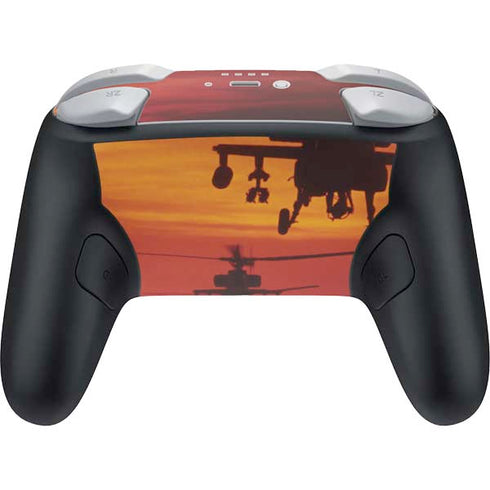 Four AH-64 Apache Helicopters Nintendo Switch 2 (2025) Pro Controller Skin