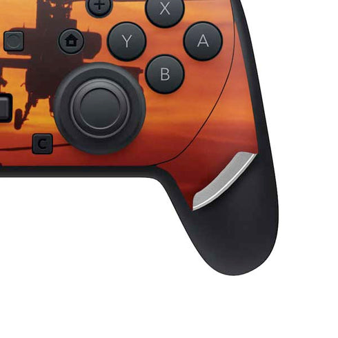 Four AH-64 Apache Helicopters Nintendo Switch 2 (2025) Pro Controller Skin
