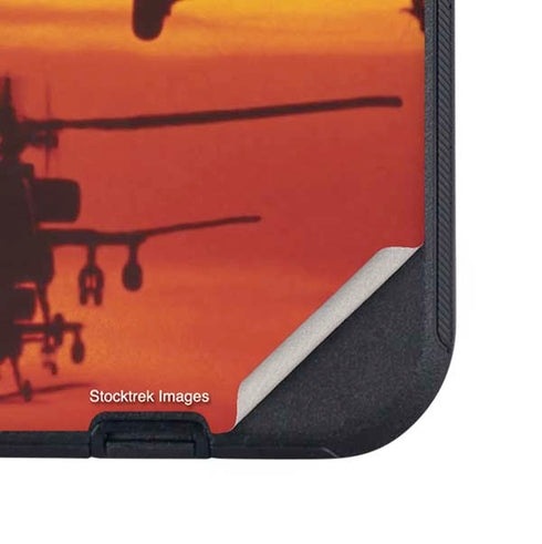 Four AH-64 Apache Helicopters Otterbox Defender iPhone Skin
