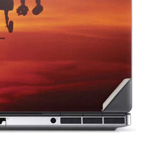 Four AH-64 Apache Helicopters Dell Precision Skin