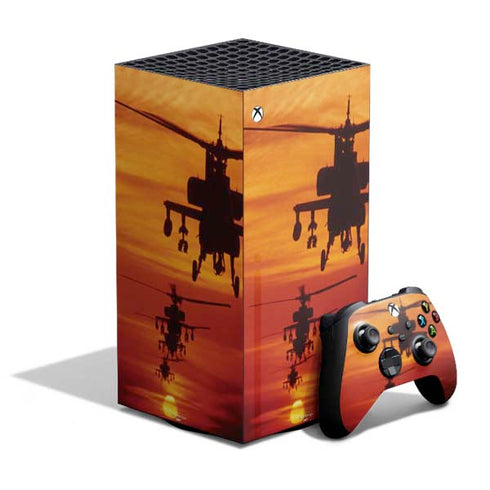 Four AH-64 Apache Helicopters XBox Series X Digital Edition Bundle Skin