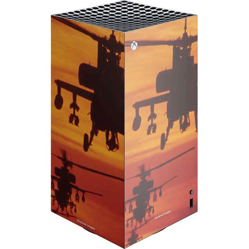 Four AH-64 Apache Helicopters Xbox Series X Skins
