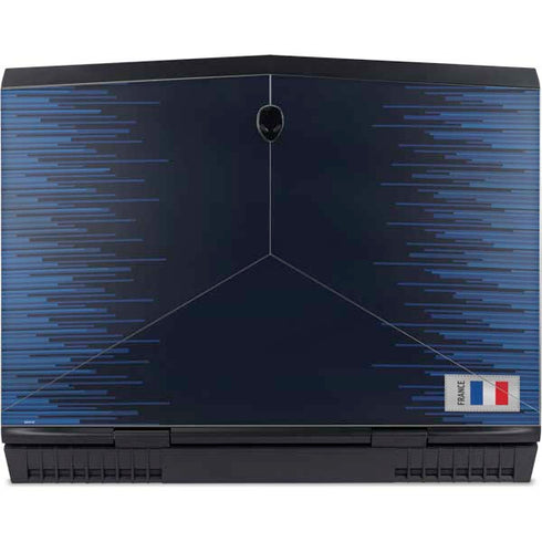 France Soccer Flag Dell Alienware Skin