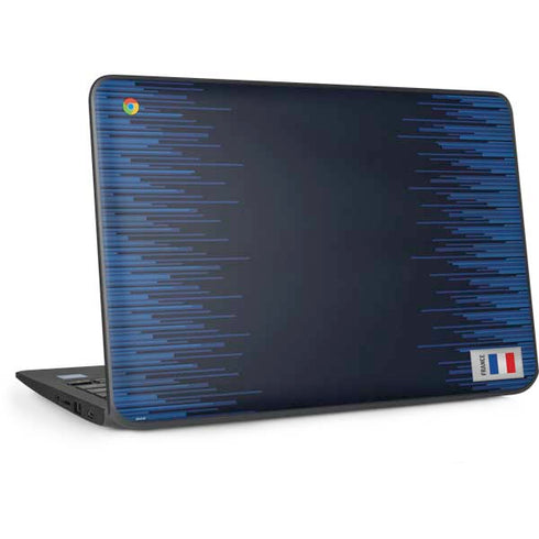 France Soccer Flag HP Chromebook Skin