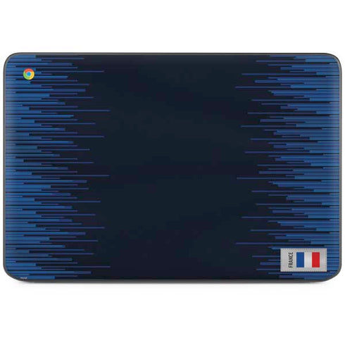 France Soccer Flag HP Chromebook Skin