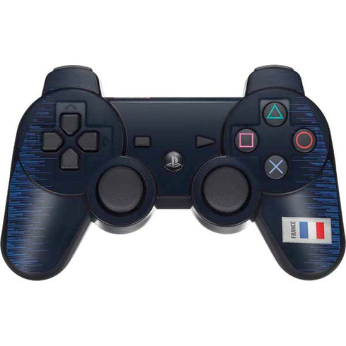 France Soccer Flag PS3 Dual Shock wireless controller Skin
