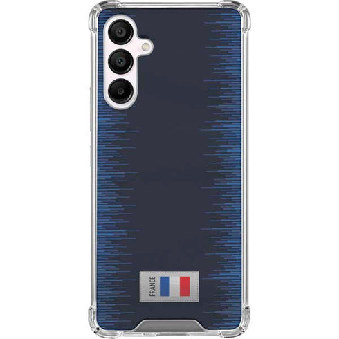 France Soccer Flag Galaxy A16 5G Clear Case