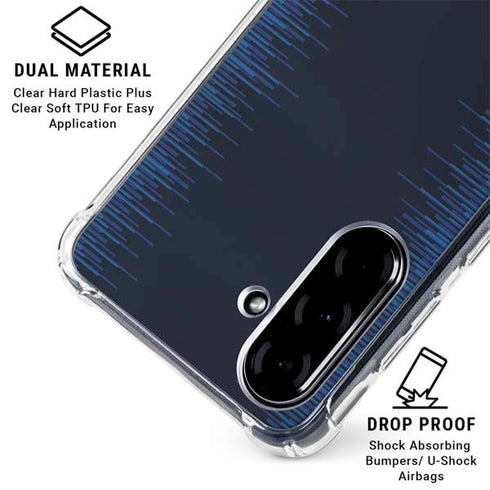 France Soccer Flag Galaxy A36 5G Clear Case