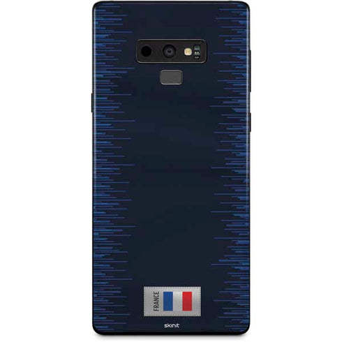 France Soccer Flag Galaxy Note 9 Skin