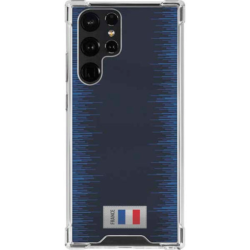 France Soccer Flag Galaxy S23 Ultra Clear Case