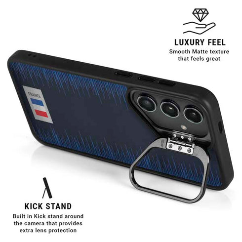 France Soccer Flag Galaxy S24 Plus Kickstand Case