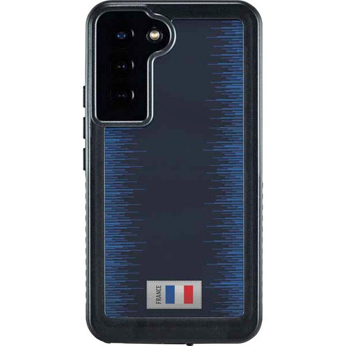 France Soccer Flag Galaxy S24 Plus Waterproof Case