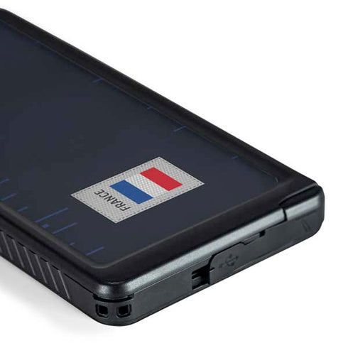 France Soccer Flag Galaxy S24 Ultra Waterproof Case