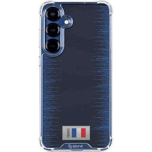 France Soccer Flag Galaxy S25 Plus Clear Case