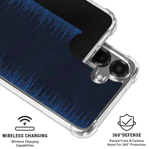 France Soccer Flag Galaxy S26 Clear Case