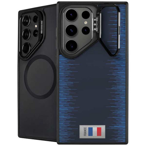 France Soccer Flag Galaxy S26 Ultra Kickstand Case