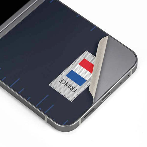 France Soccer Flag Galaxy Z Flip6 Skin