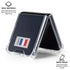 France Soccer Flag Galaxy Z Flip6 Clear Case