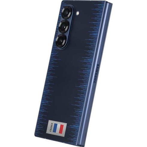 France Soccer Flag Galaxy Z Fold6 Skin