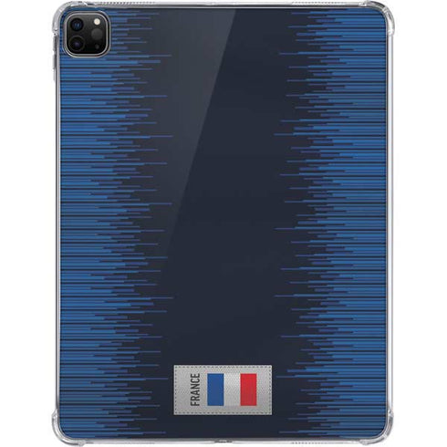 France Soccer Flag iPad Pro 11in (2024) Clear Case