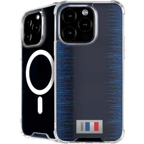 France Soccer Flag iPhone 16 Pro MagSafe Case