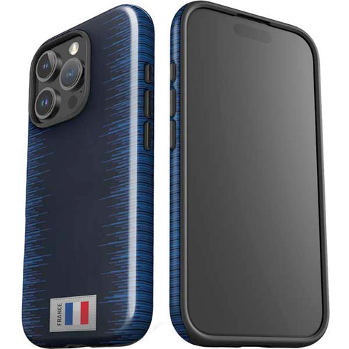 France Soccer Flag iPhone 16 Pro Max Impact Case