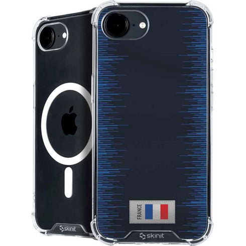 France Soccer Flag iPhone 16e MagSafe Case