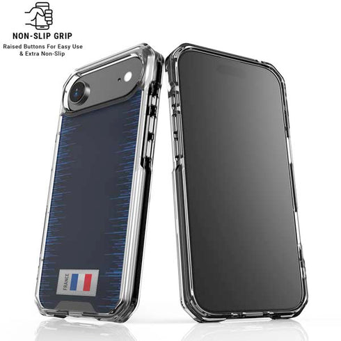 France Soccer Flag iPhone 17 Air Clear Case