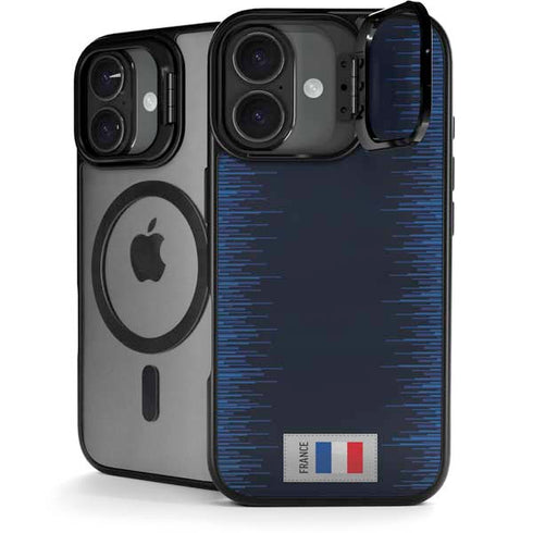 France Soccer Flag iPhone 17 Kickstand Case