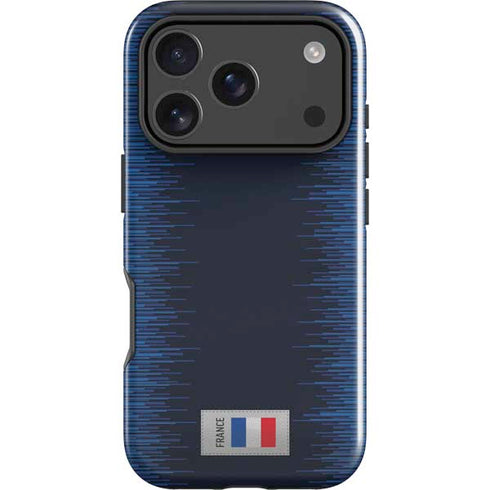 France Soccer Flag iPhone 17 Pro Max Impact Case