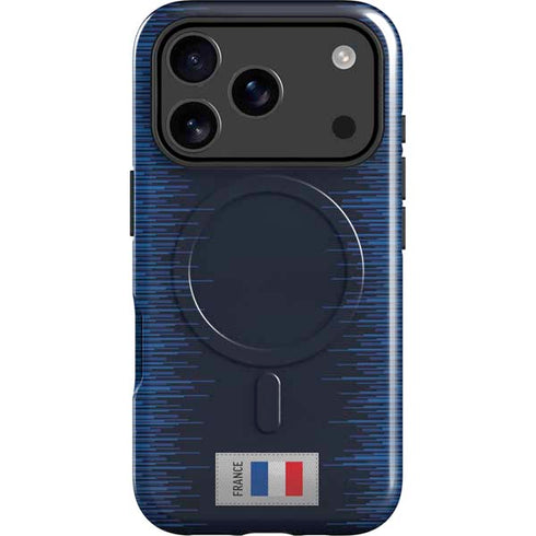 France Soccer Flag iPhone 17 Pro Max Magsafe Impact Case