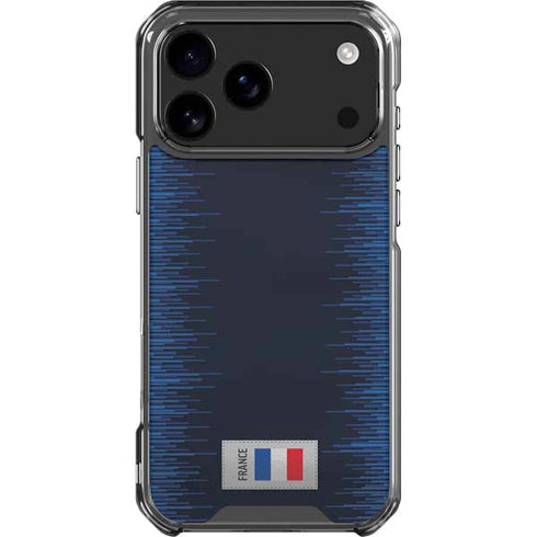 France Soccer Flag iPhone 18 Pro Max Clear Case