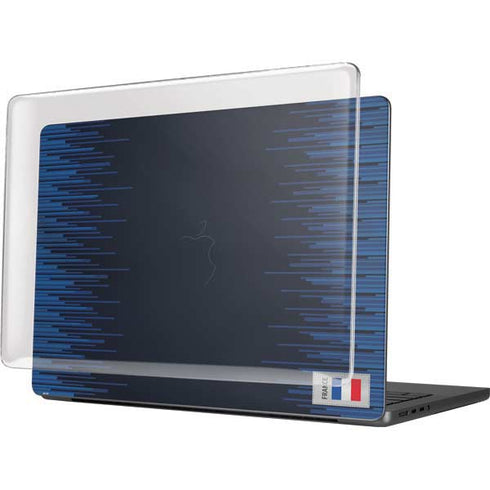 France Soccer Flag MacBook Pro 14in (2021-24) Case plus Skin
