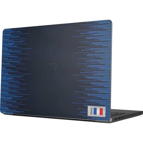 France Soccer Flag Apple MacBook Pro 14-inch Skin