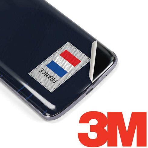 France Soccer Flag Moto E5 Plus Skin