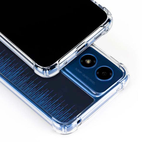 France Soccer Flag Moto G Play 4G (2024) Clear Case