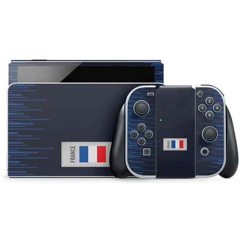 France Soccer Flag Nintendo Skins