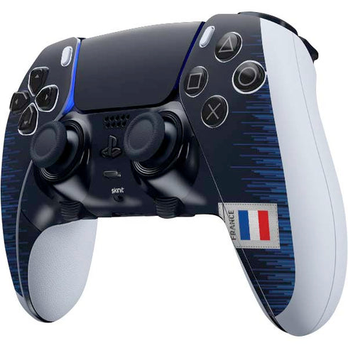 France Soccer Flag PS5 DualSense Edge Pro Controller Skin